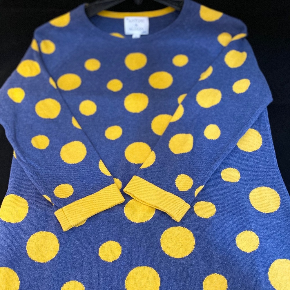 Polka Dot Sweater💜 #CatchItRecycledThreads